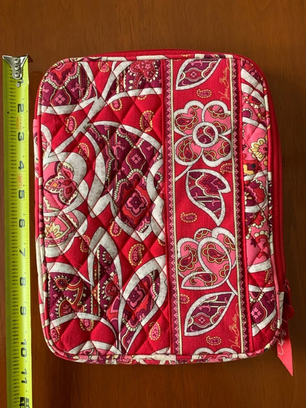Vera Bradley Red, Pink and White IPad Case